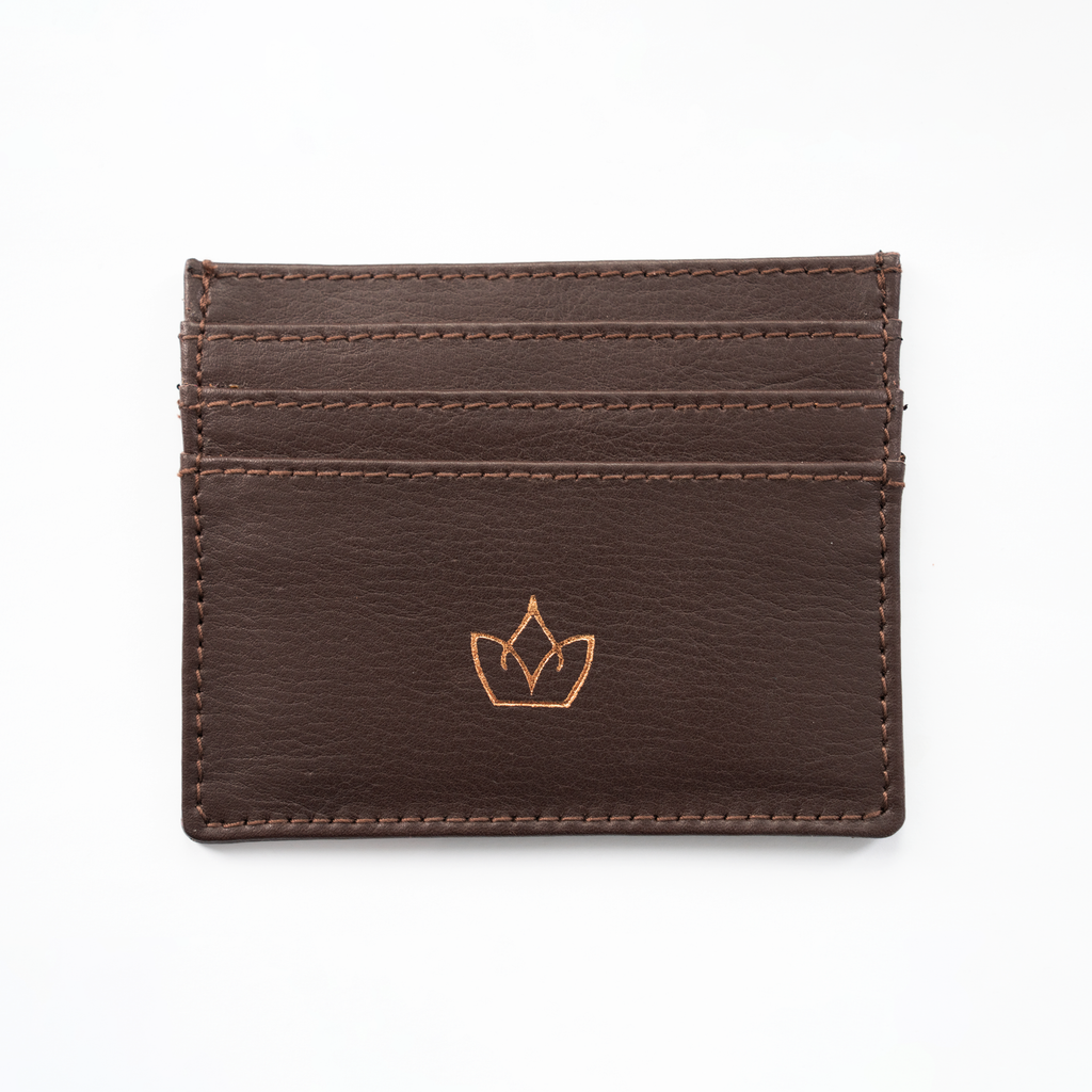 Duša cardholder with studs