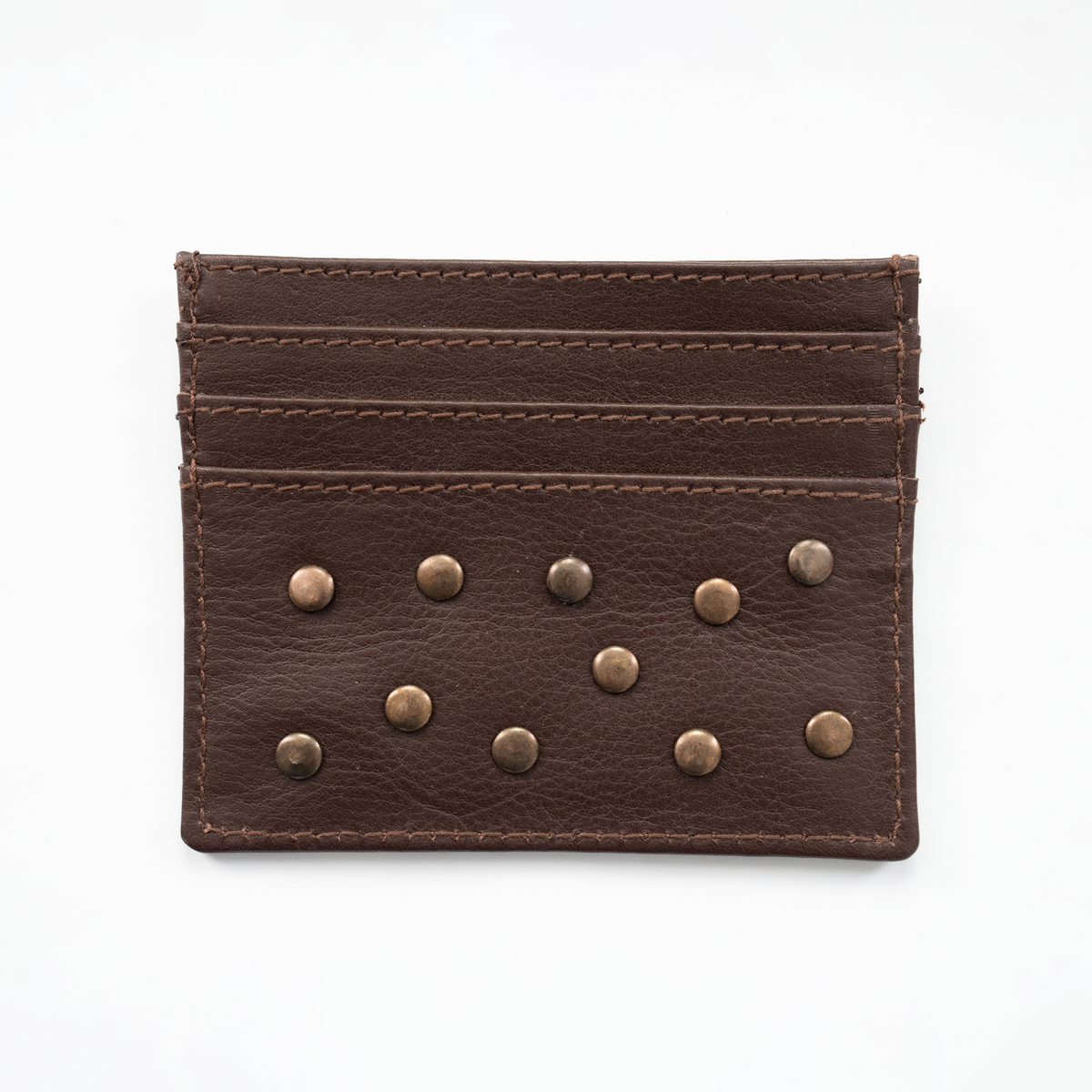 Duša cardholder with studs