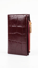 Duša Wallet-burgundy